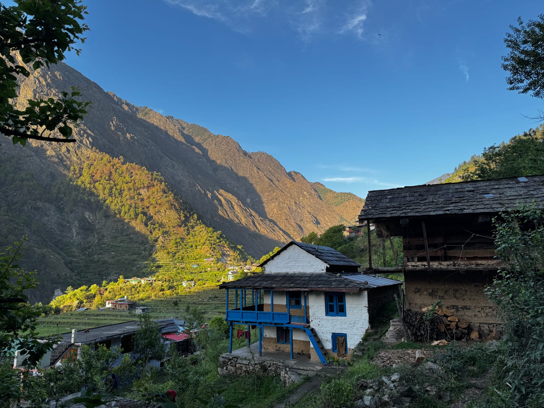 Traditional village walk experience in Tirthan Valley