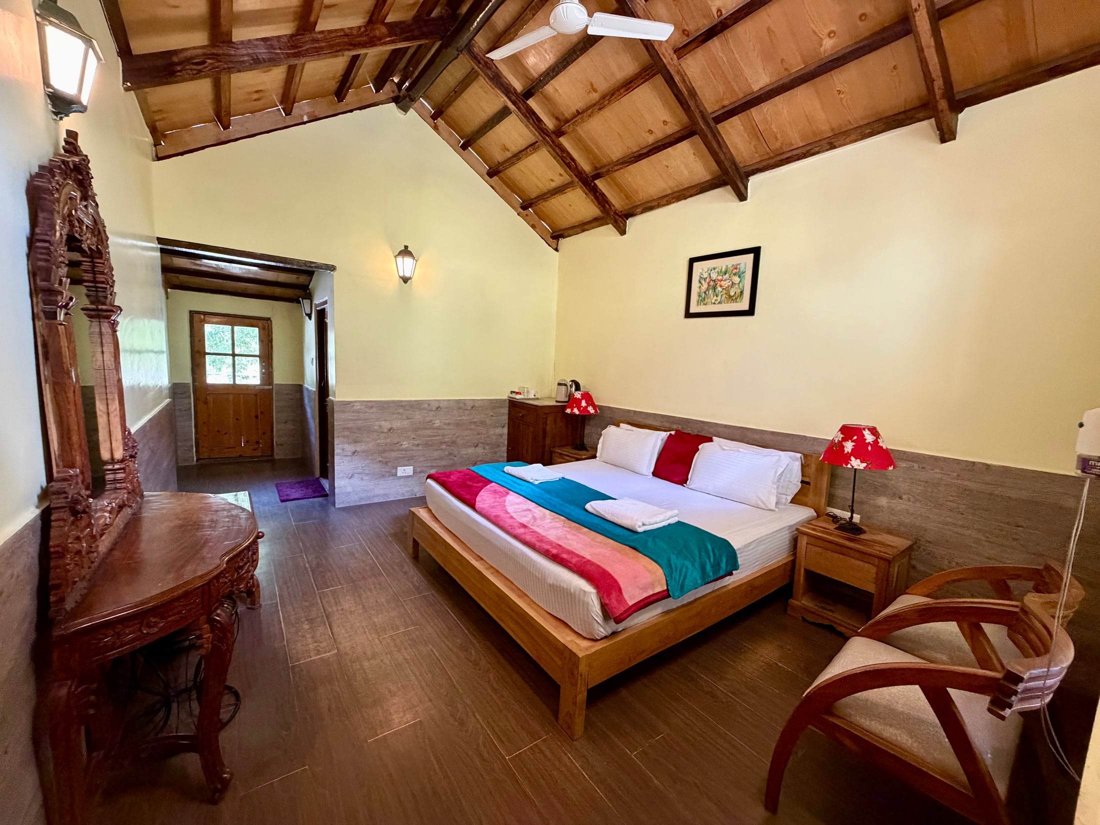 River experience near WhiteStone Cottages in Tirthan Valley